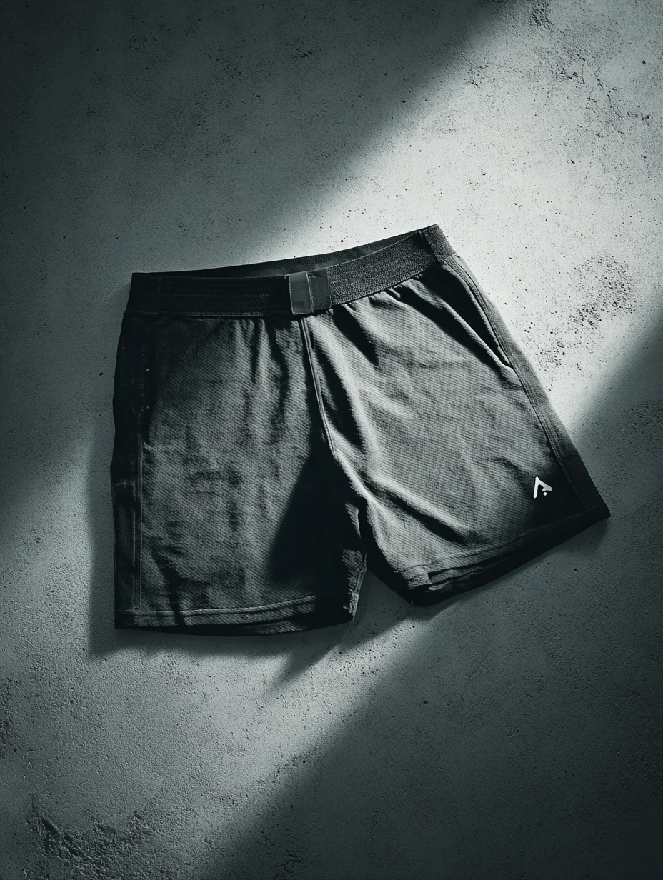 NoLimit Shorts flat-lay on concrete surface